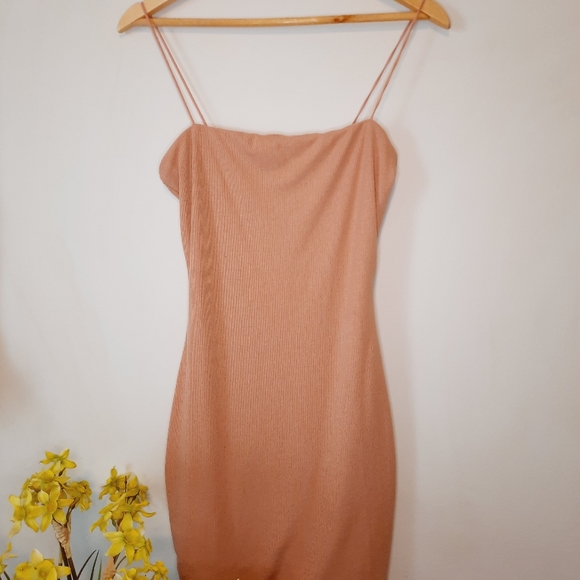 Love Tree Terracotta Bodycon Dress - Picture 2 of 9
